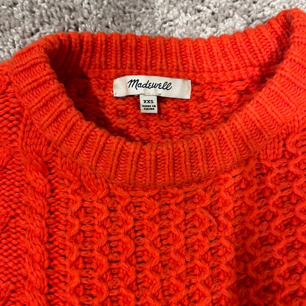 Madewell chunky sweater